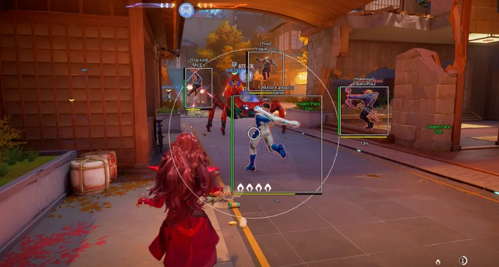 Marvel Rivals aimbot in match